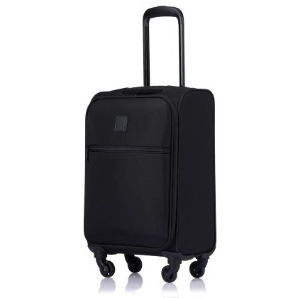 Tripp Ultra Lite Black Cabin Suitcase 55x35x22.5cm